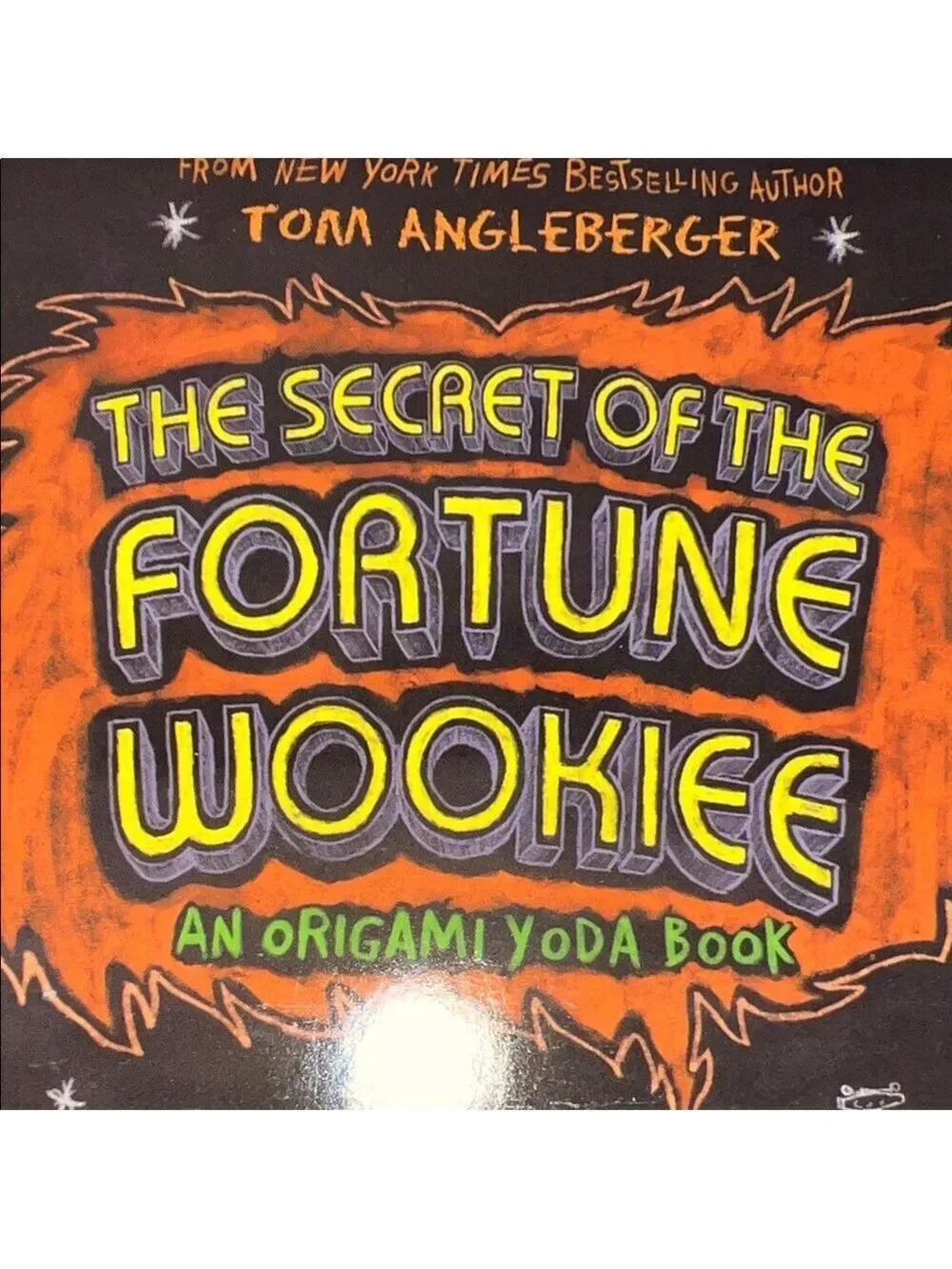 Fortune Wookie & Origami Yoda 2 Book Set - Black and Orange Covers